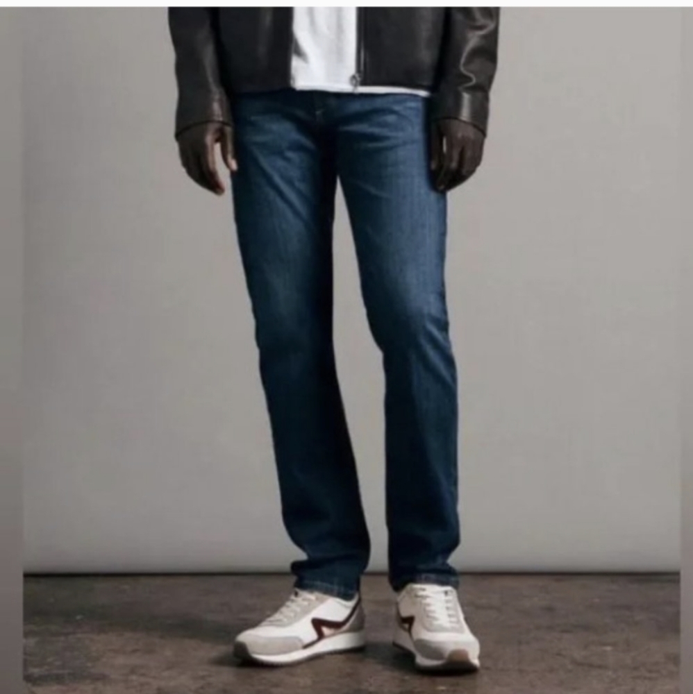 RAG & BONE Fit 3 Slim Straight Button Fly Jeans Size 31 Standard Issue